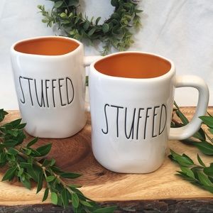Rae Dunn Stuffed Mug Set of 2